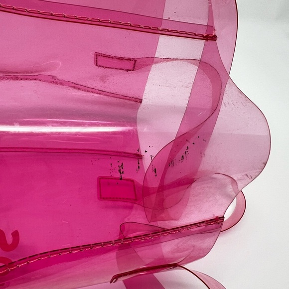 Pink Beach Tote Bag Summmer Vacation Travel Weekender Handbag Purse Tropical mom - Picture 11 of 17